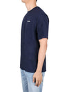 P 6 Logo Respancer Billy Short Sleeve T-Shirt Navy - PATAGONIA - BALAAN 4