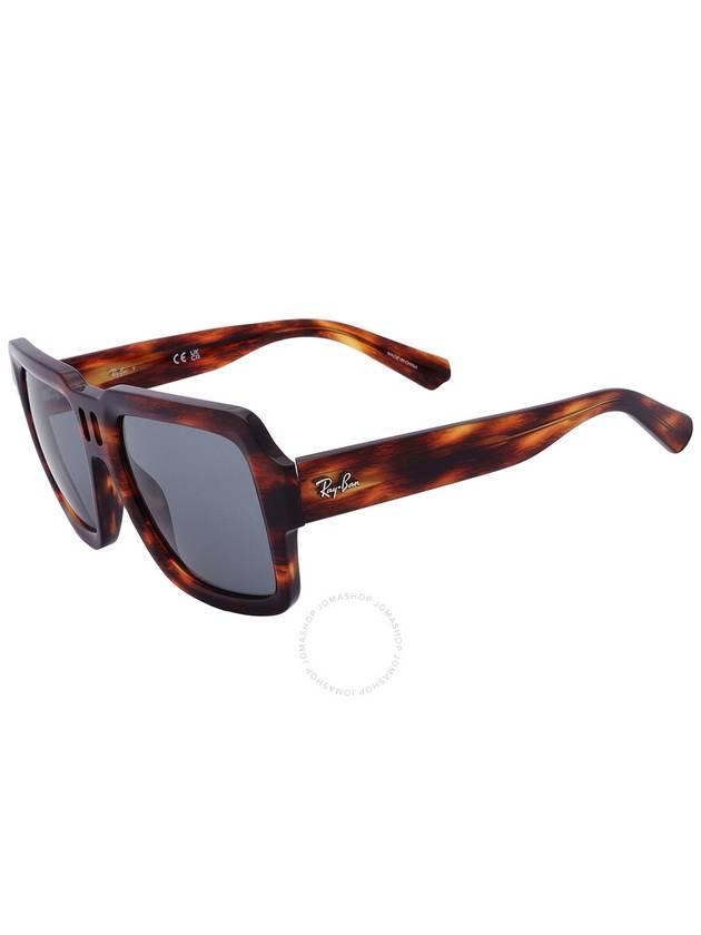 Ray Ban Magellan Bio Based Dark Blue Square Unisex Sunglasses RB4408 139880 54 - RAY-BAN - BALAAN 3