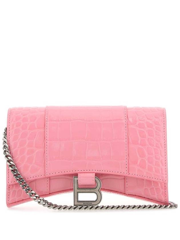 hour glass chain wallet mini shoulder bag pink - BALENCIAGA - BALAAN 2