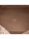 Mina 25 Wave Lux Calfskin Tote Bag Salmon - ALAIA - BALAAN 11