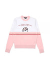 Shy Bucket Sweater PINK WOMAN M3122PKT16PNK - MALBON GOLF - BALAAN 1