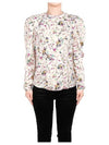 Benson Blouse Ecru - ISABEL MARANT - BALAAN 4