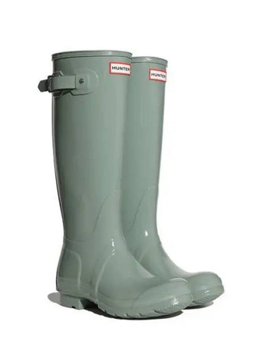 Original Gloss Tall Rain Boots Sweet Gale Green WFT1000RGLSWG - HUNTER - BALAAN 1