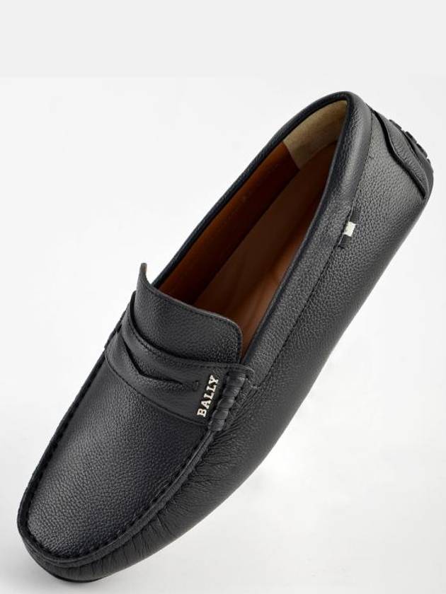 Men's Driver Pavel Loafers Black - BALLY - BALAAN 4