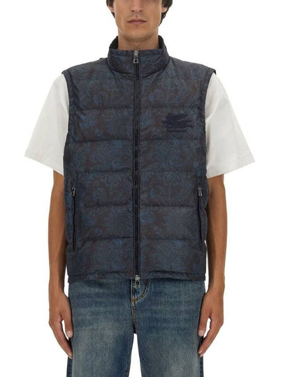 Paisley Print Vest Blue - ETRO - BALAAN 2