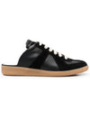 Women's Replica Cut Out Low Top Sneakers Mule Black - MAISON MARGIELA - BALAAN 3