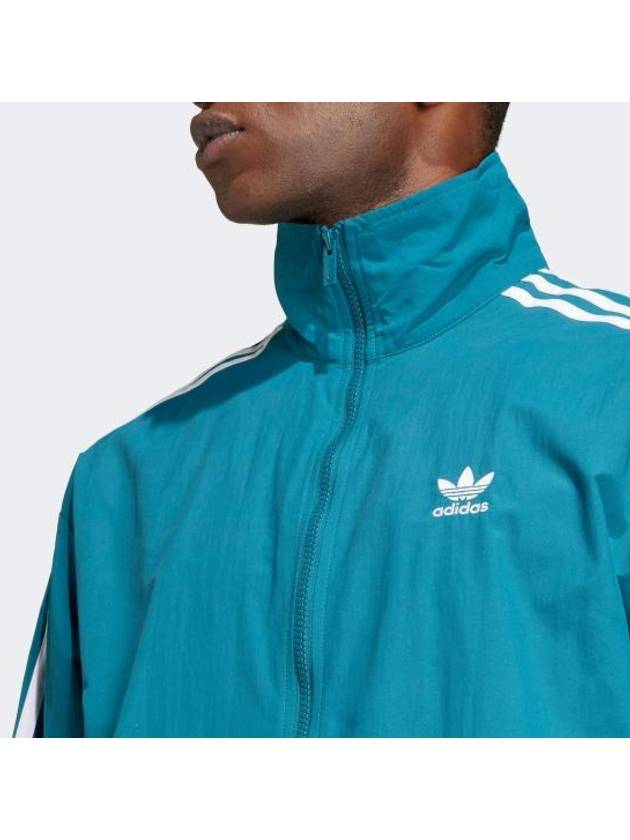 Woven Firebird Track Jacket Blue Green - ADIDAS - BALAAN 4