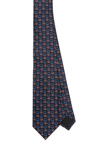 So Caramel Busan Interlocking G Print Tie 7691794EAA1 - GUCCI - BALAAN 1