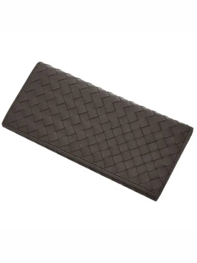 Intrecciato Continental Long Wallet Espresso - BOTTEGA VENETA - BALAAN 3