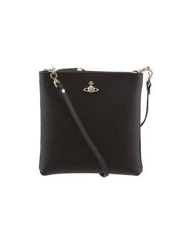 New Square Cross Bag Black - VIVIENNE WESTWOOD - BALAAN 1