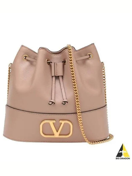 24 4W0P0Z44 VNL GF9 4W2P0Z44 Signature V bucket bag - VALENTINO - BALAAN 1