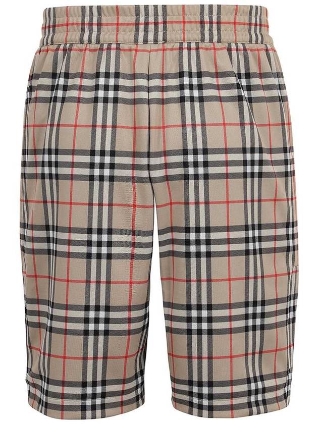 Vintage Check Technical Twill Shorts Beige - BURBERRY - BALAAN 3