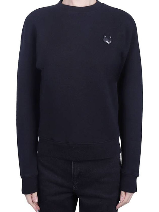 Bold Fox Head Patch Comfort Sweatshirt Black - MAISON KITSUNE - BALAAN 2