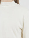 Essential Wool Half Neck Knit Mock Polar Ivory - CHANCE'S NOI - BALAAN 5