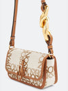 Anchor Beige Cotton Blend Chain Shoulder Bag Brown - JW ANDERSON - BALAAN 4