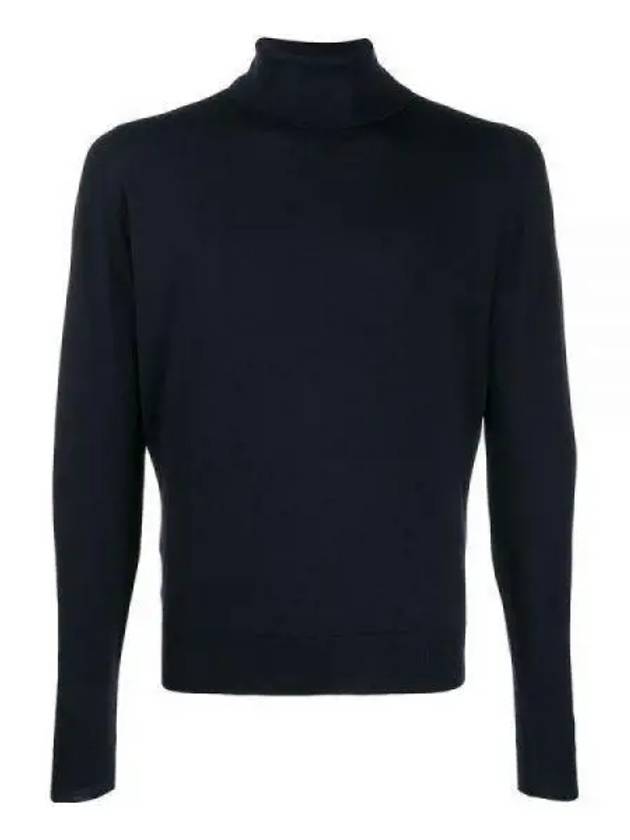 John Smedley Connell Hepburn Smoke turtleneck knit 925709 - JOHN SMEDLEY - BALAAN 1