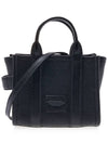 Mini Micro Leather Tote Bag Black - MARC JACOBS - BALAAN 4