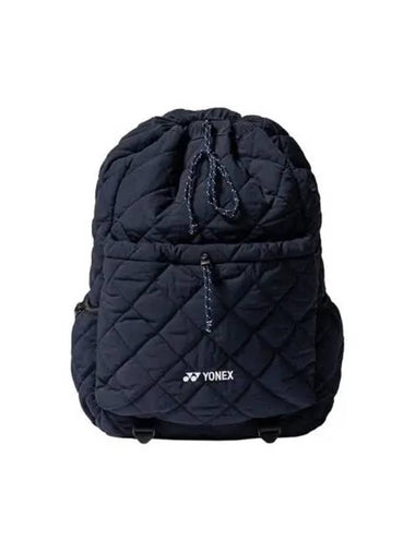 YONEX 245BP003U Dark Navy Stitch Quilted Backpack - YOUNESS - BALAAN 1