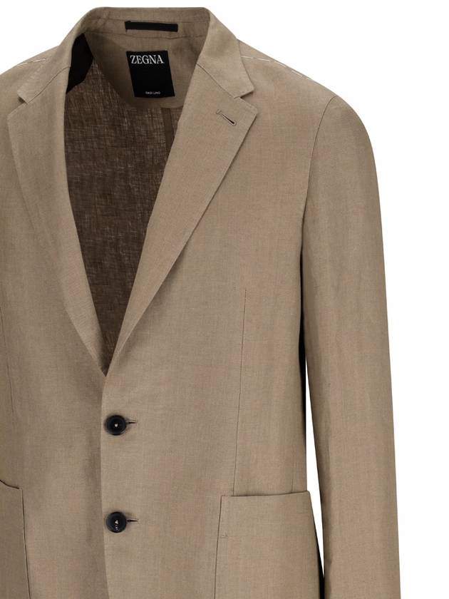 SINGLE-BREASTED OASIS JACKET - ERMENEGILDO ZEGNA - BALAAN 3