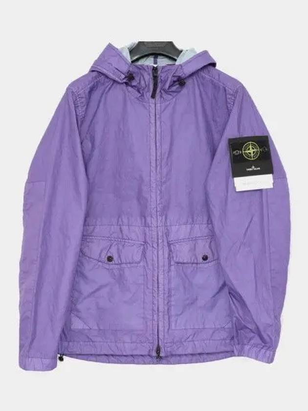 Membrana 3L TC Hooded Jacket Lavender - STONE ISLAND - BALAAN 2