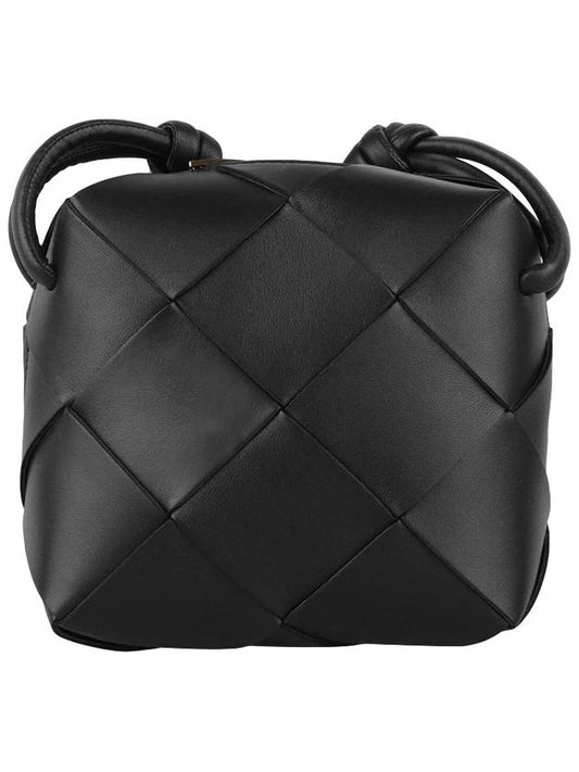 Intrecciato Cassette Mini Bag Black - BOTTEGA VENETA - 2