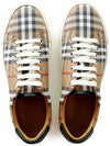 Vintage Check Low Top Sneakers Beige - BURBERRY - BALAAN 5