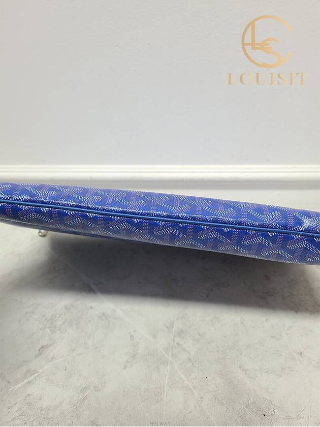 Used luxury goods Lewis It GM Special blue Senna clutch bag - GOYARD - BALAAN 7