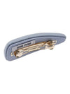 patent leather hair clip cornflower blue - MIU MIU - BALAAN.