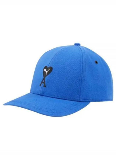 Embroidered Logo Low Curve Ball Cap Blue - PUMA - BALAAN 2