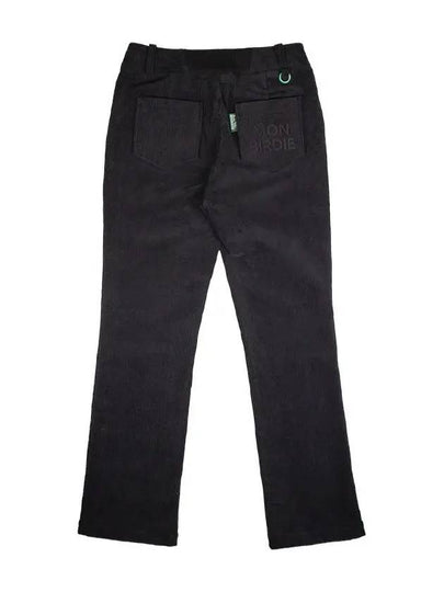 CORDUROY BOOTSCUT Corduroy warm brushed bootcut golf pantsBLACK - MONBIRDIE GOLF - BALAAN 2