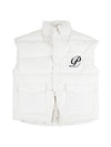 Unisex Goose Down Padding Vest White - PEOPLE OF THE WORLD - BALAAN 3