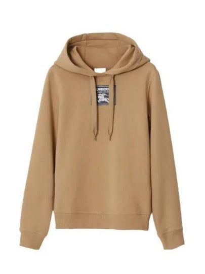 Women's Prosum Label Cotton Hoodie Camel - BURBERRY - BALAAN 2