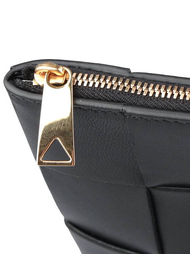 Intrecciato Cassette Clutch Bag Black - BOTTEGA VENETA - BALAAN 6