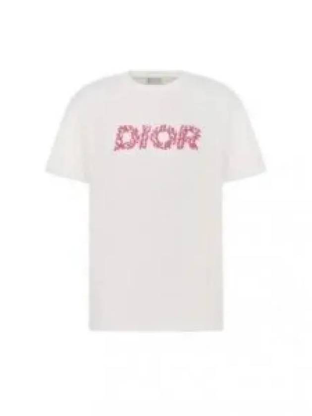 24FW Christian short sleeve t-shirt 483J696C0847C084 WHITE - DIOR - BALAAN 2