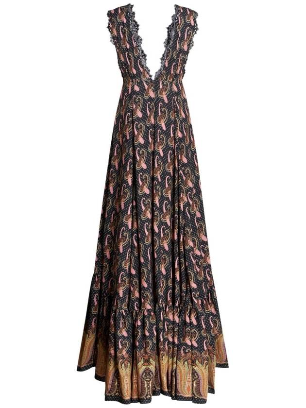 23 fw Sable Long Dress 1169452100001 B0040503568 - ETRO - BALAAN 5