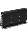 Stitch Large Chain Long Wallet Black - MAISON MARGIELA - BALAAN 5