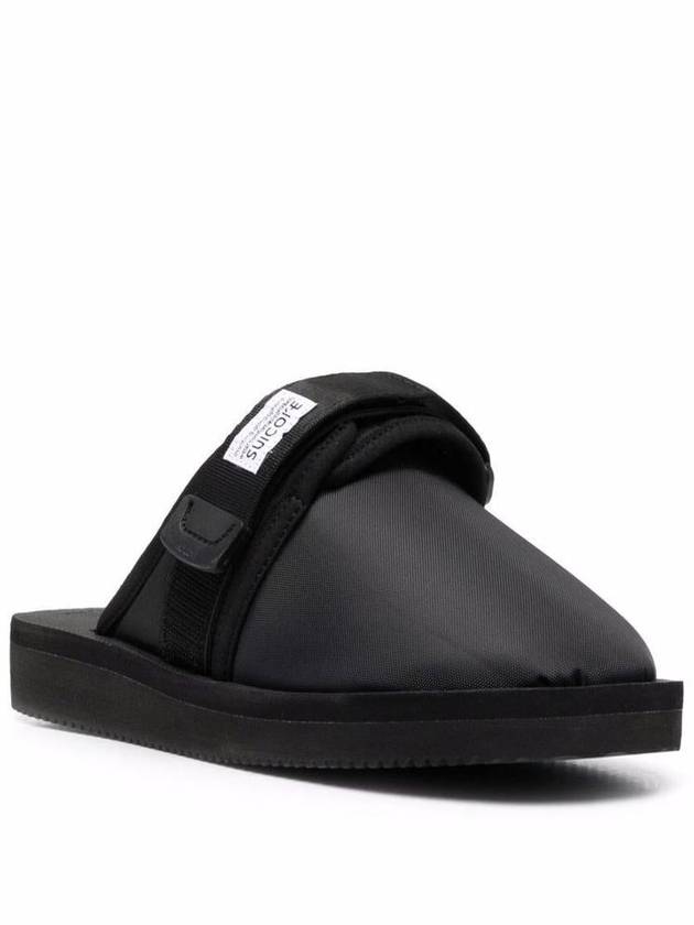 Black 'Zavo-Cab' Slippers In Nylon Woman Suicoke - SUICOKE - BALAAN 2