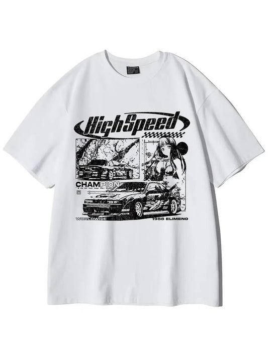 EL High Speed ​​Short Sleeve T-Shirt White - ELIMENO - BALAAN 1