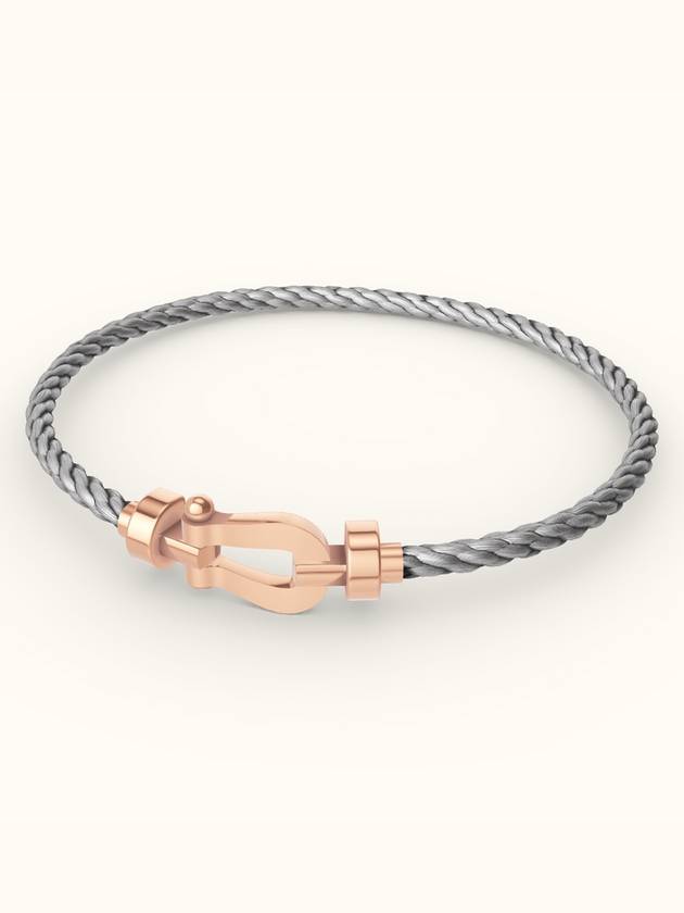 Force ten bracelet medium pink gold steel 0B0072 6B0280 - FRED - BALAAN 1