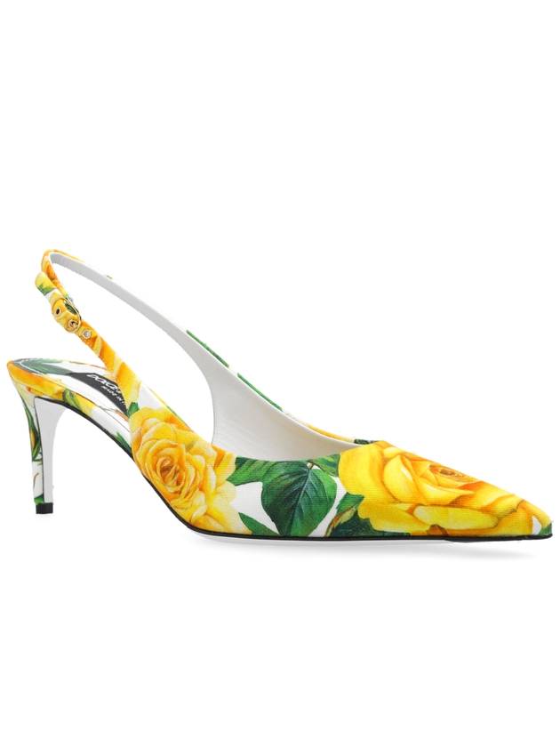 24 ss Yellow Green FLOWERING Pumps CG0639AS817HA3VO B0481007158 - DOLCE&GABBANA - BALAAN 5