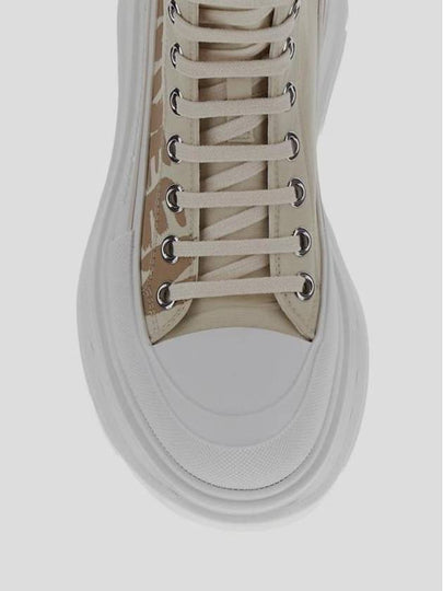 Tread Slick High Top Sneakers Beige - ALEXANDER MCQUEEN - BALAAN 2