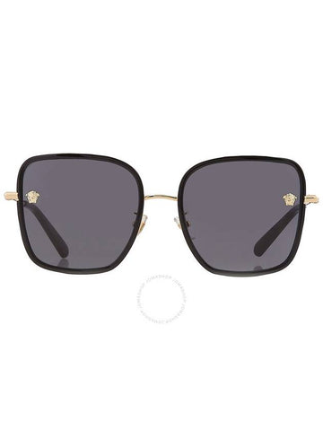 Versace Dark Grey Square Ladies Sunglasses VE2247D 143887 57 - VERSACE - BALAAN 1