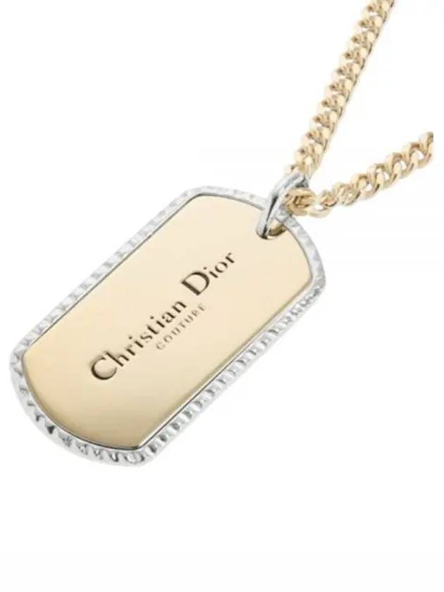 Chain Logo Necklaces Gold - DIOR - BALAAN 2