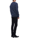 Foxhead Patch Classic Sweatshirt Navy Melange - MAISON KITSUNE - BALAAN.