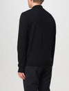 Jacob Logo Polo Knit Top Black - A.P.C. - BALAAN 3