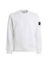 Wappen Patch Crewneck Sweatshirt White - STONE ISLAND - BALAAN 2