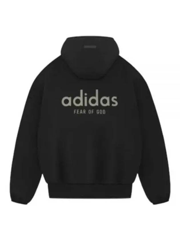 Athletics Heavy Fleece Hoodie Black - ADIDAS - BALAAN 2