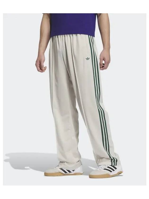 Zipper Pocket Regular Fit Track Pants Light Grey Green - ADIDAS - BALAAN 2