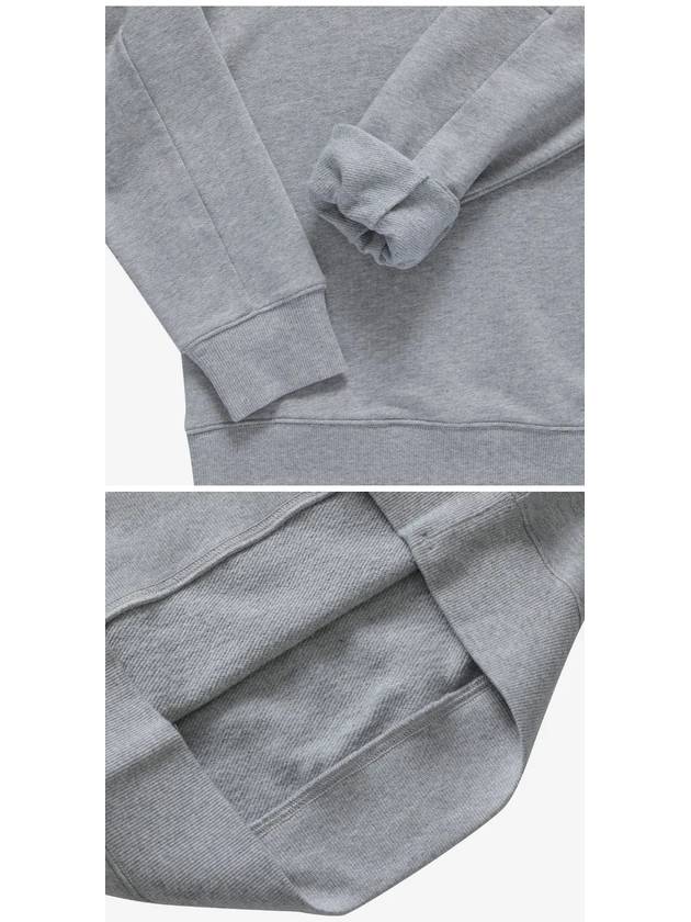 Diagonal Raised Fleece Sweatshirt Grey - CP COMPANY - BALAAN 4