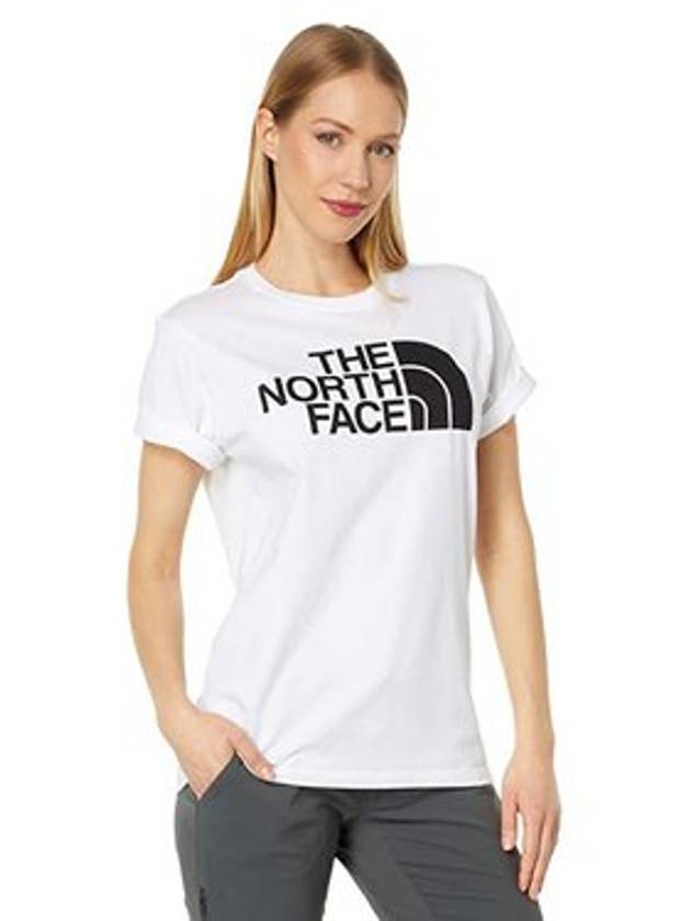 Women's Half Dome Short Sleeve T-Shirt White - THE NORTH FACE - BALAAN 2